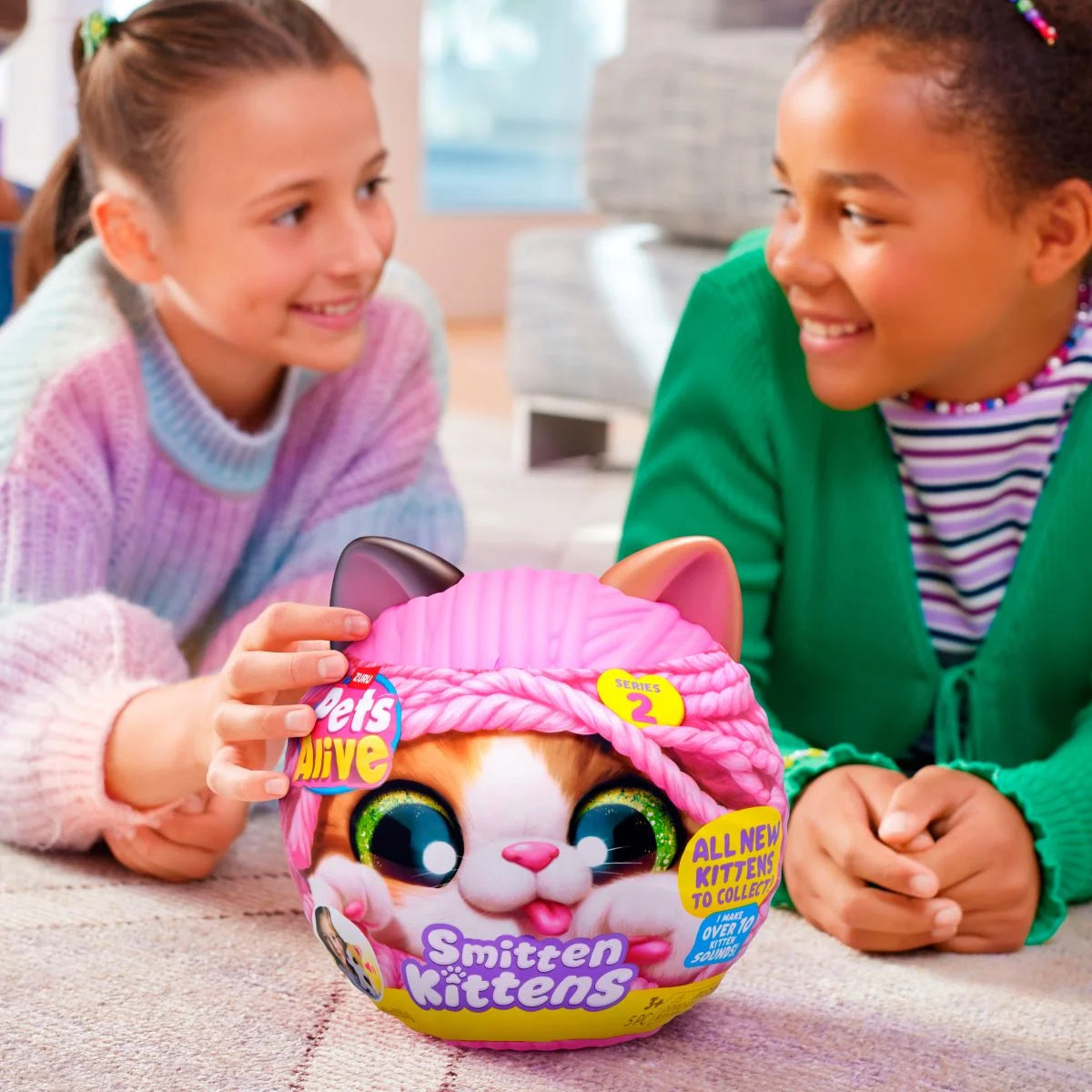 Peluche Gato Juguete Pets Alive Serie Smitten Kittens 2