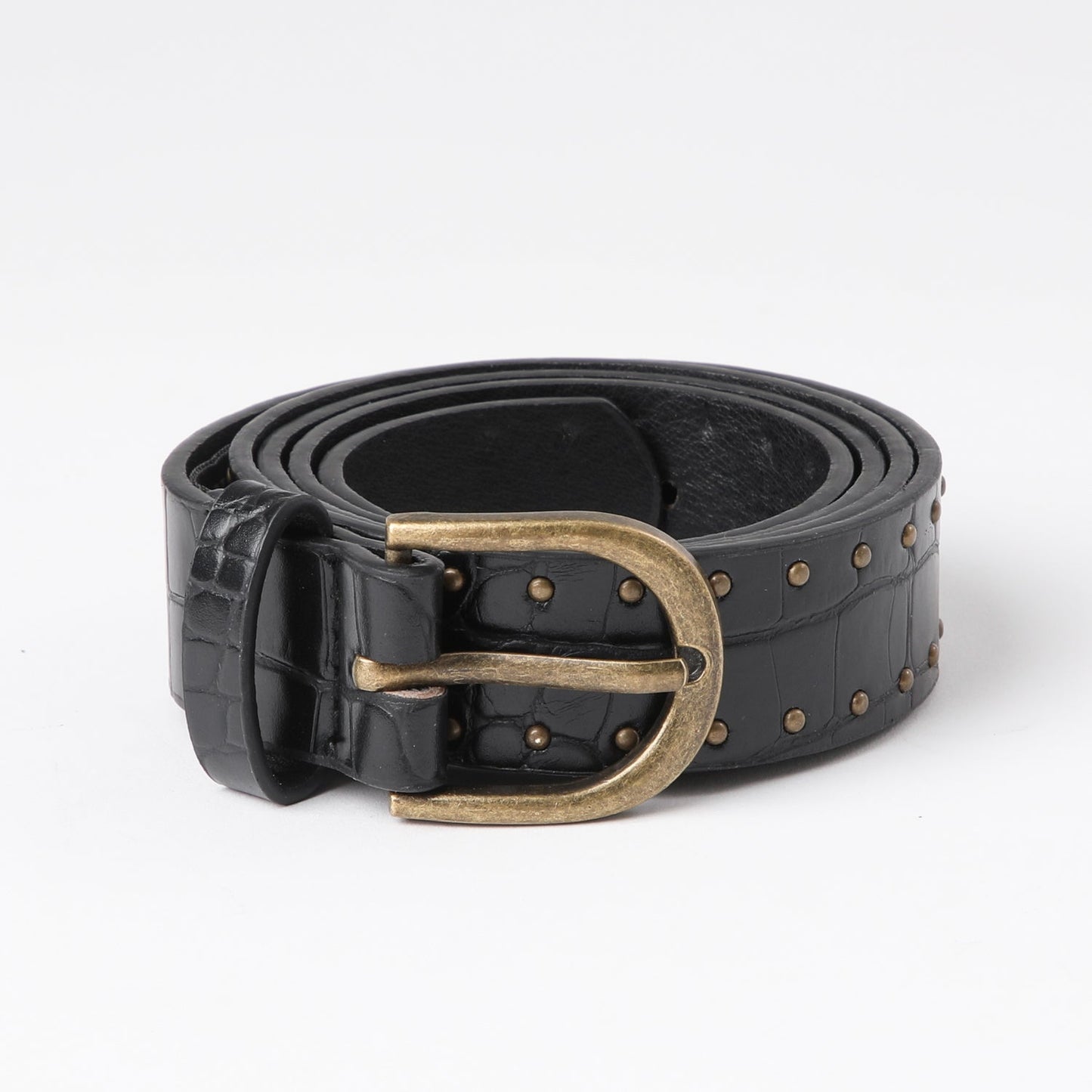 Cinturón Mujer Dots Negro Humana