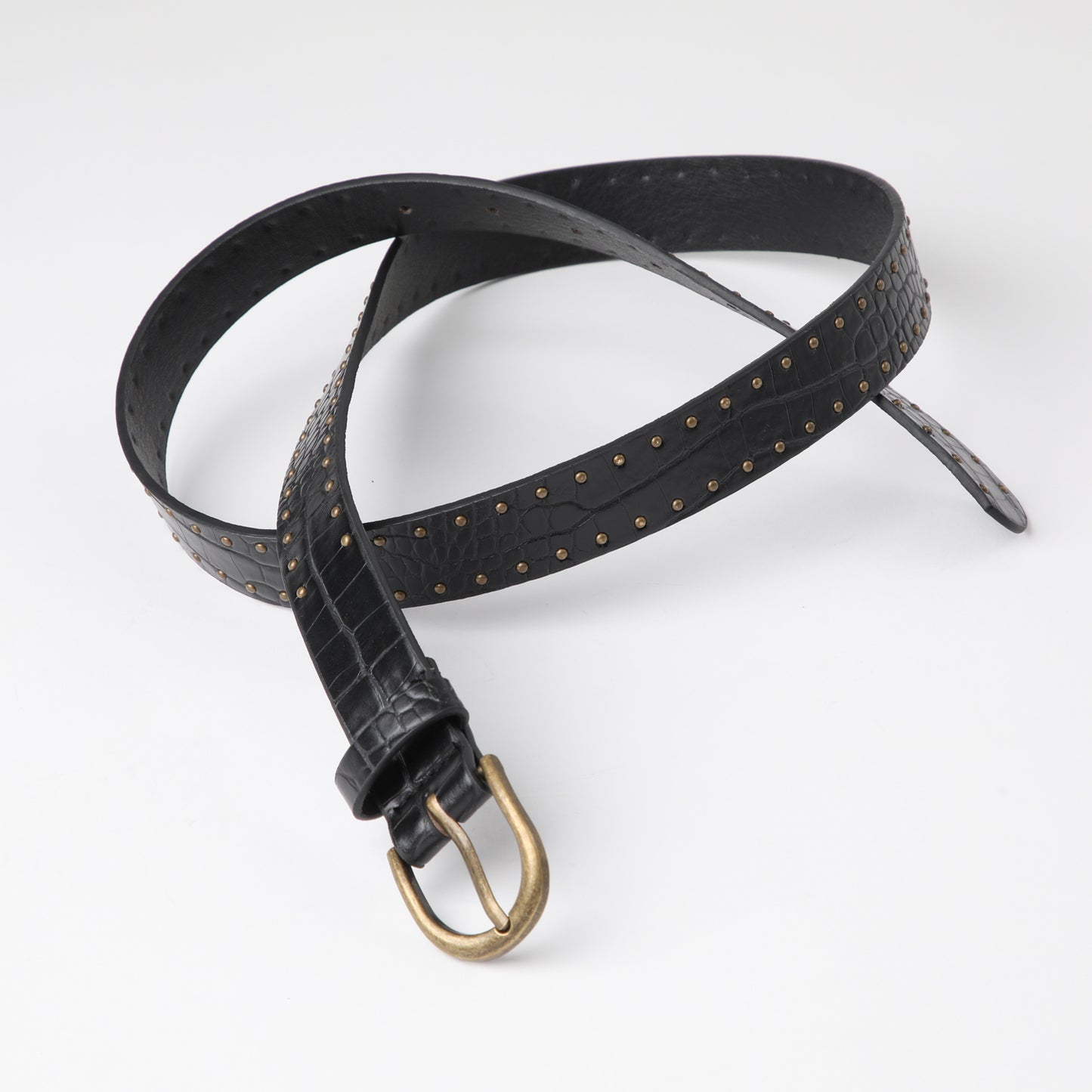 Cinturón Mujer Dots Negro Humana