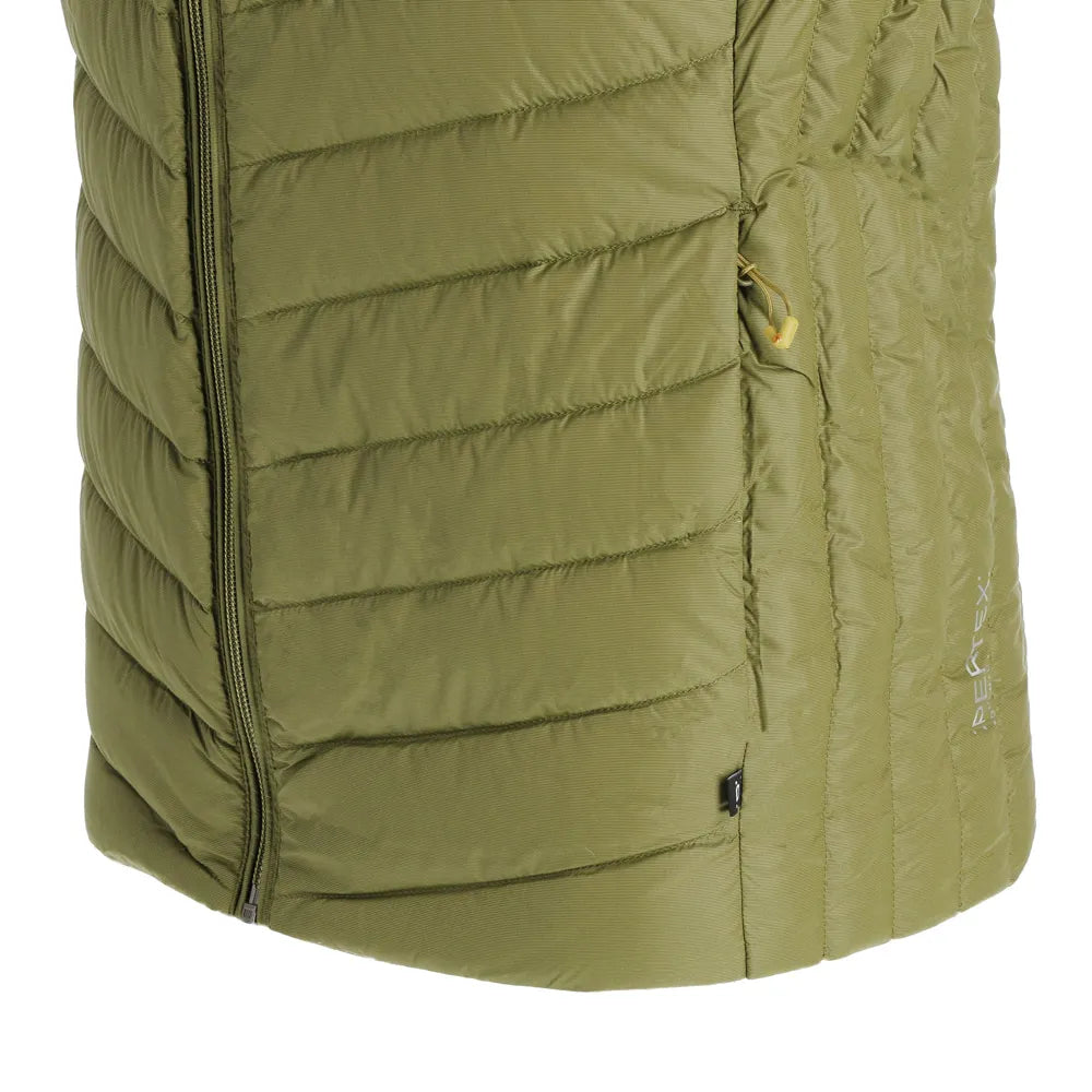 Parka Hombre Pluma Sin Manga Heron OIiva
