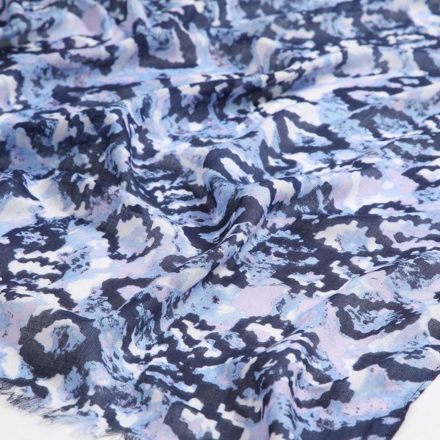 Pañuelo Mujer Estampado Alex Azul Humana