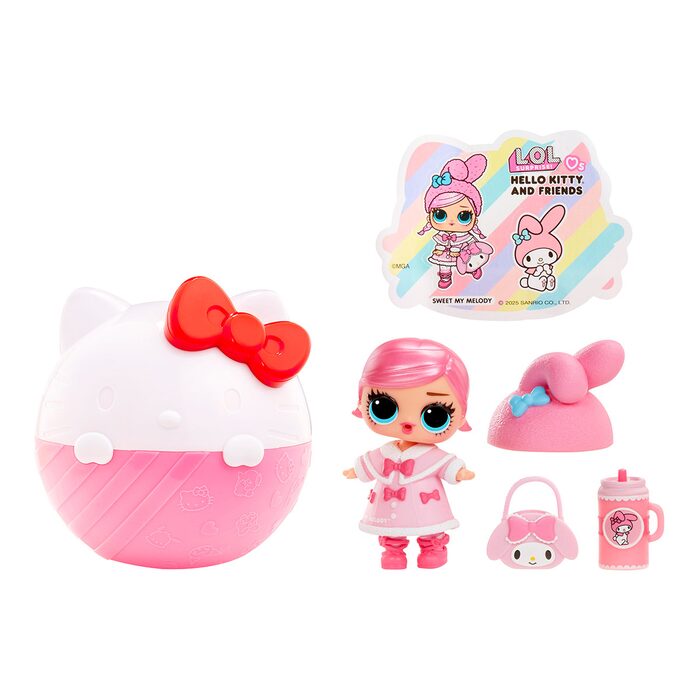 Muñeca Surprise Loves Hello Kitty Friends