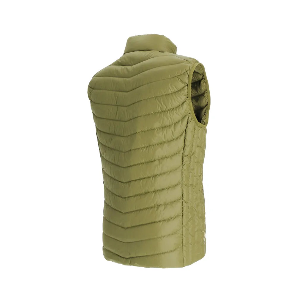 Parka Hombre Pluma Sin Manga Heron OIiva