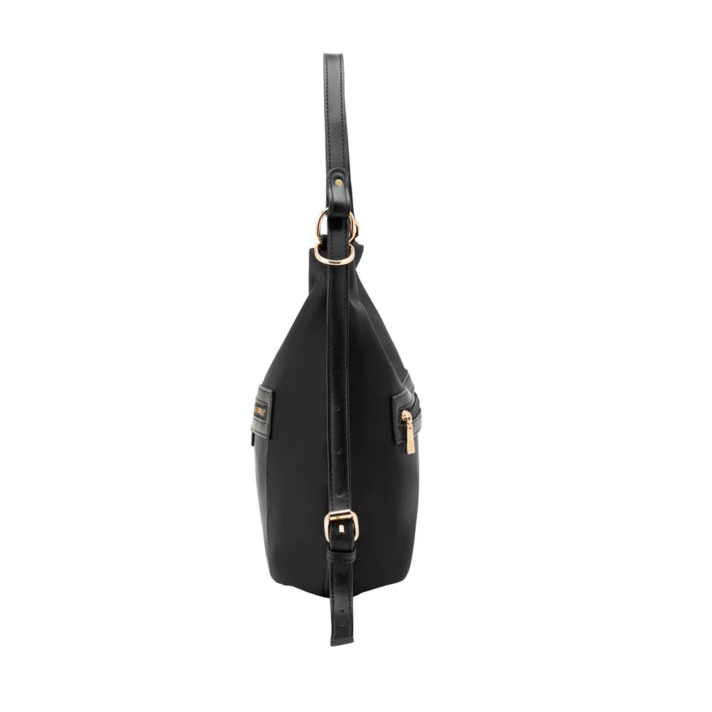 Cartera Mujer Convertible Para Mujer Zurich Negra