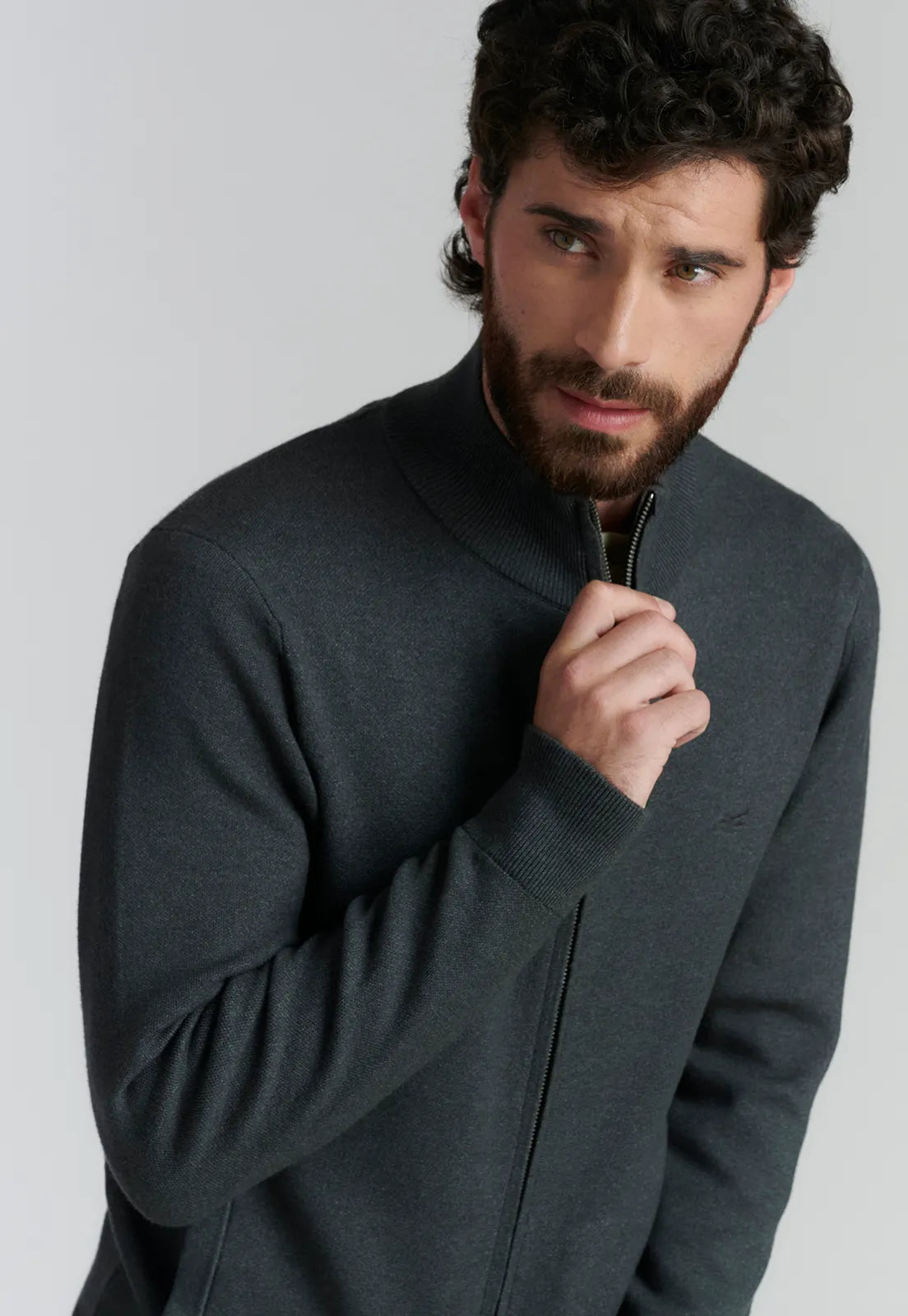 Sweater Hombre Berkeley F Business Graphite