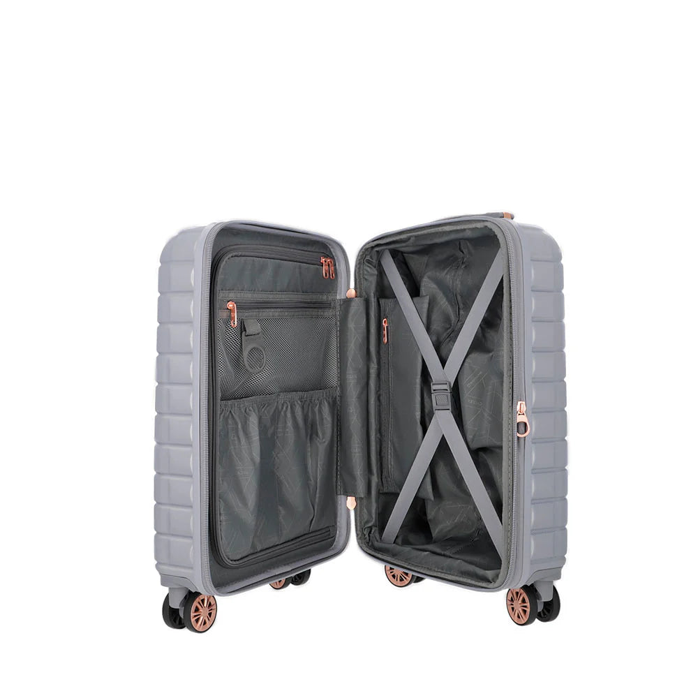 Maleta de cabina Spinwave Impact Pro gris