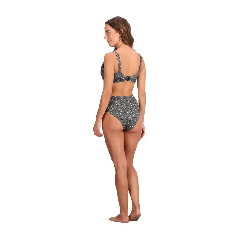 Bikini Mujer Modelante Gris Acero