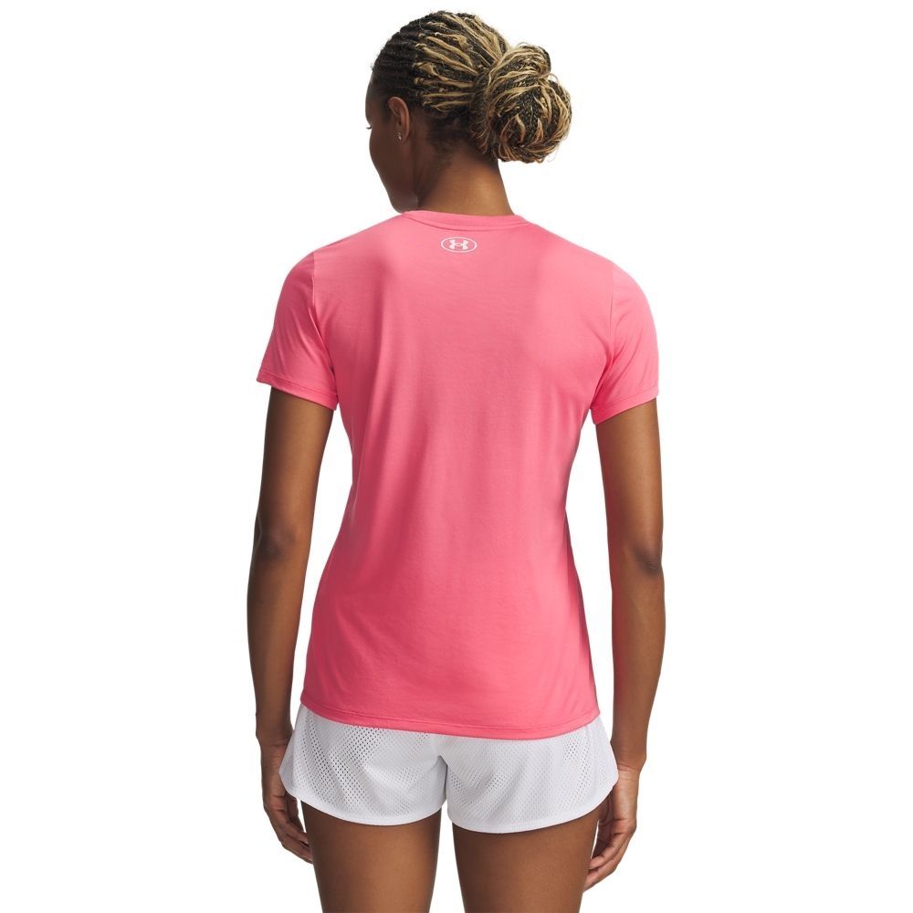 Polera Mujer Tech Script Graphic Rosado