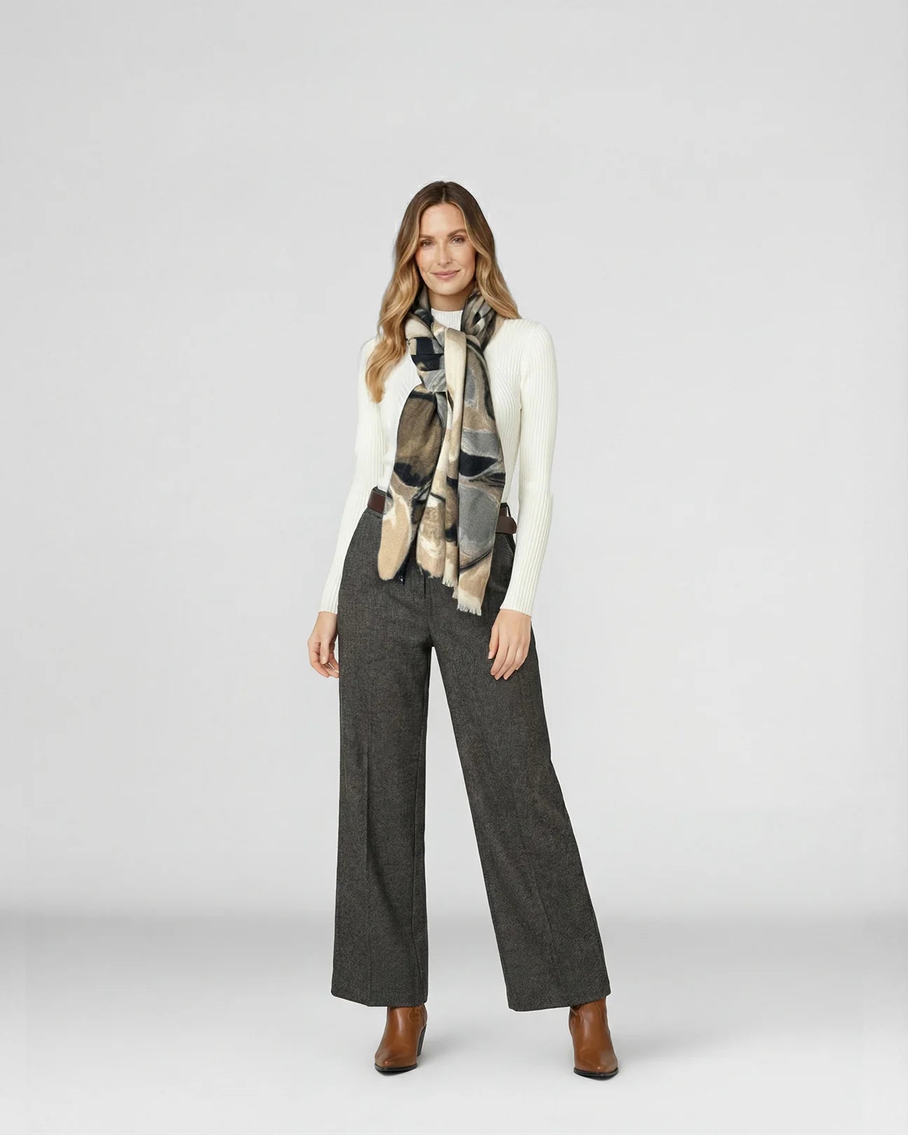 Echarpe Mujer Simona Beige
