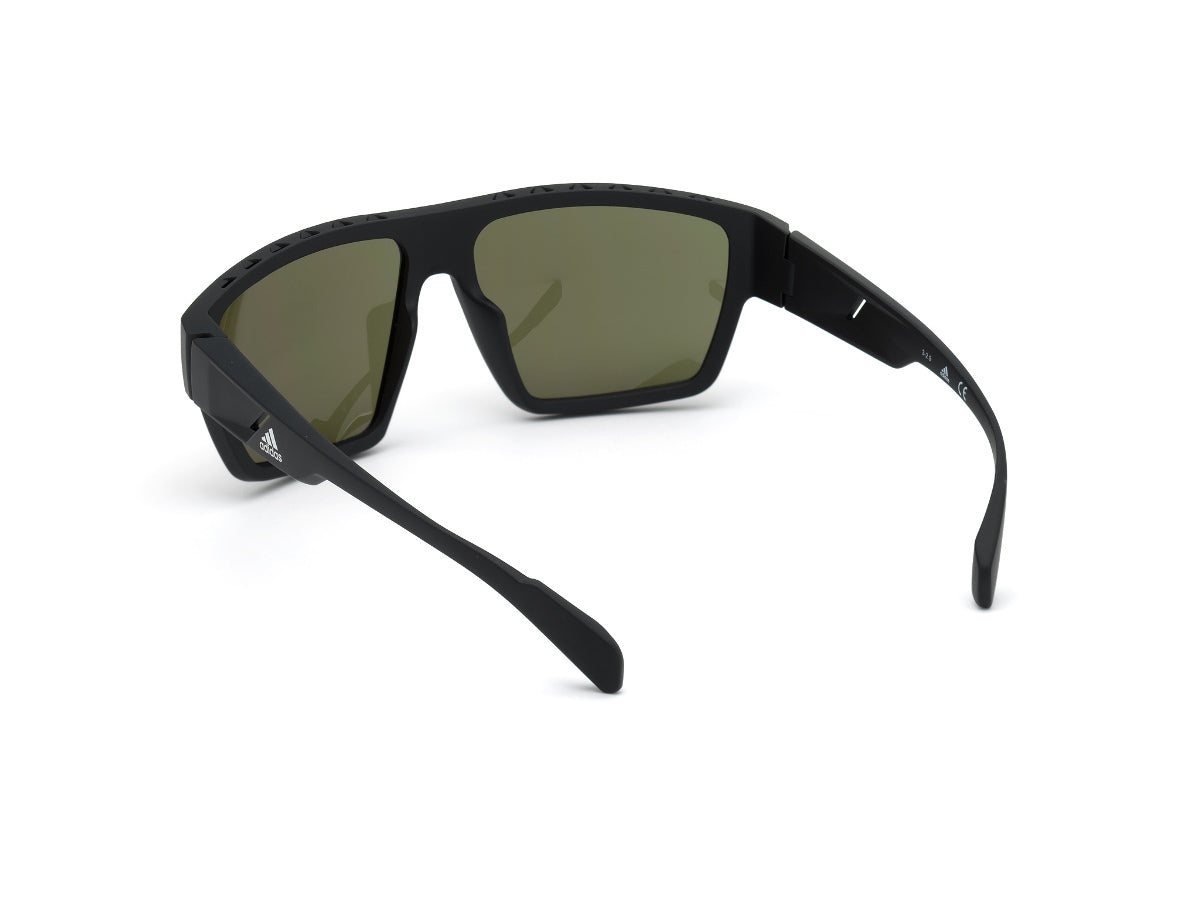 Lente de Sol Hombre Sport SP0008 S02N Negro Mate