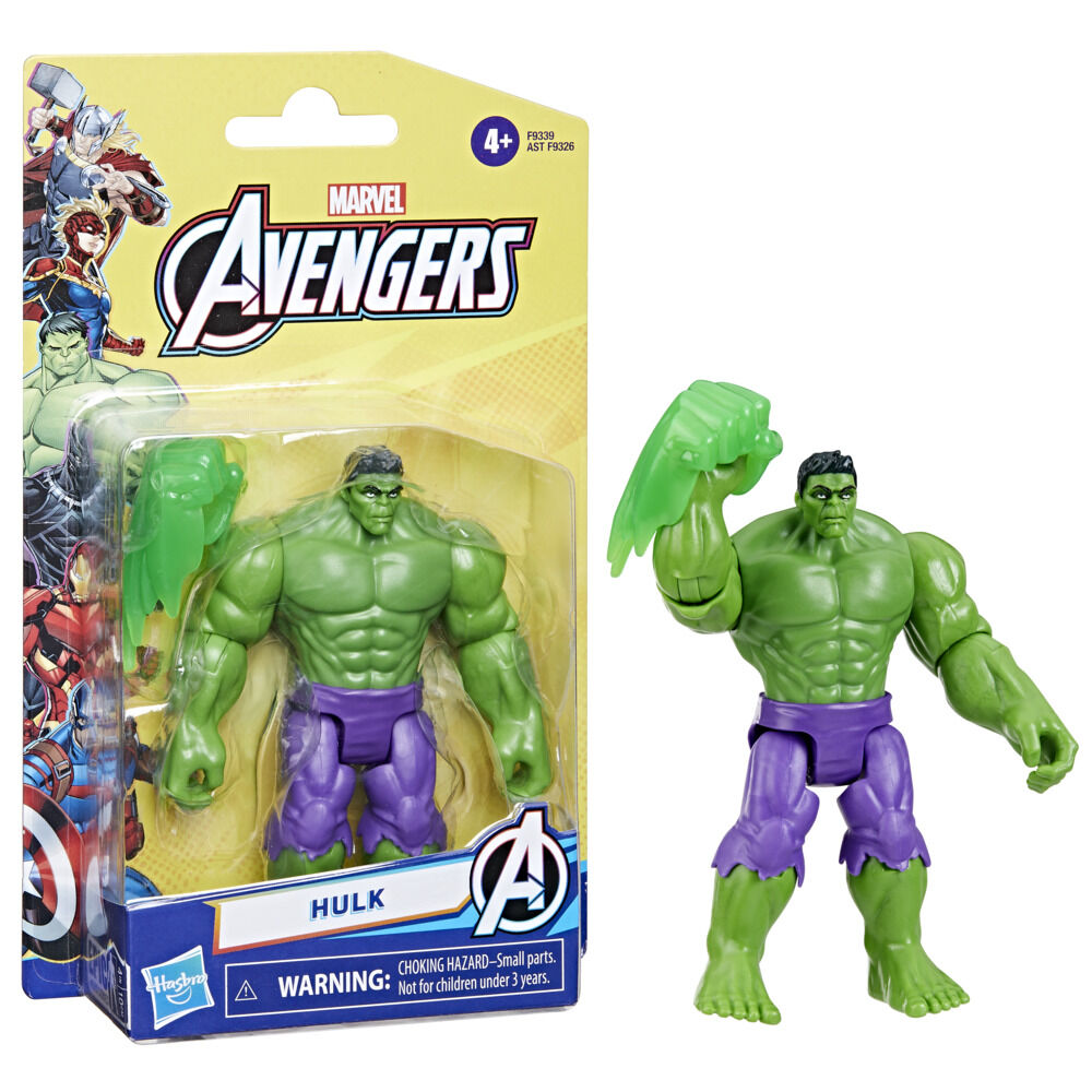 Figura de acción Marvel Avengers Epic Hero Deluxe de Hulk