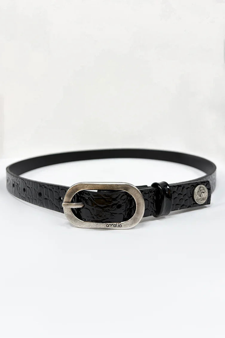 Cinturon Mujer CROCO 5184 Black