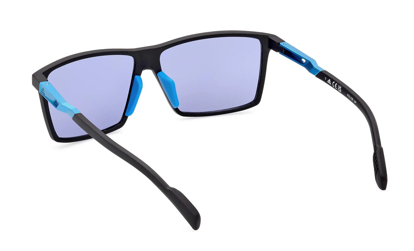 Lente de Sol Hombre Adidas Sport SP0058 02V Negro-Azul