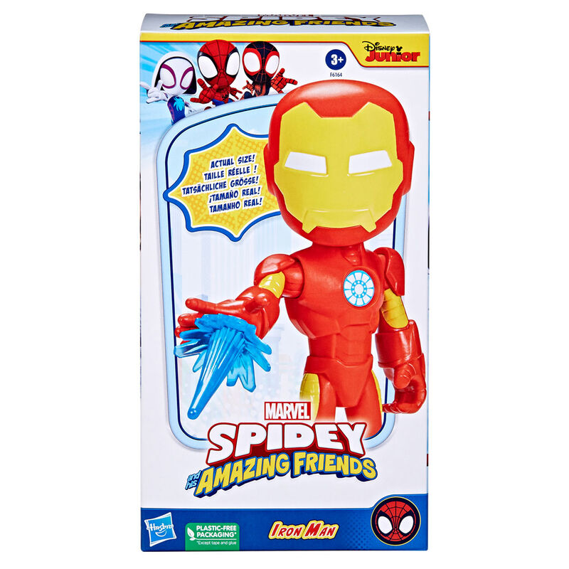 Figura Spidey Amazing Friends- Iron Man 22cm