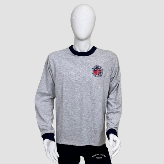 Polera Deportiva Manga Larga Colegio Inglés