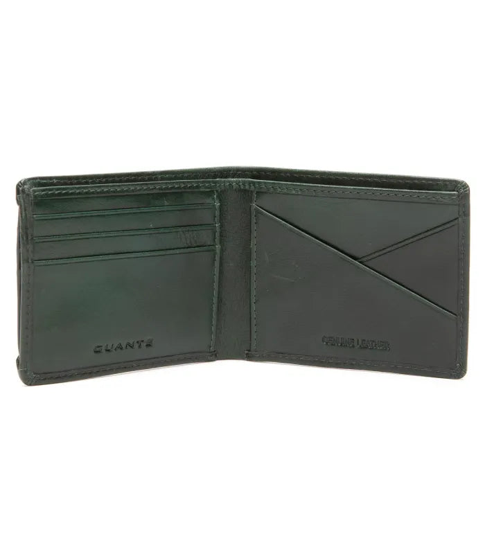 Billetera Hombre Con Tarjetero Verde