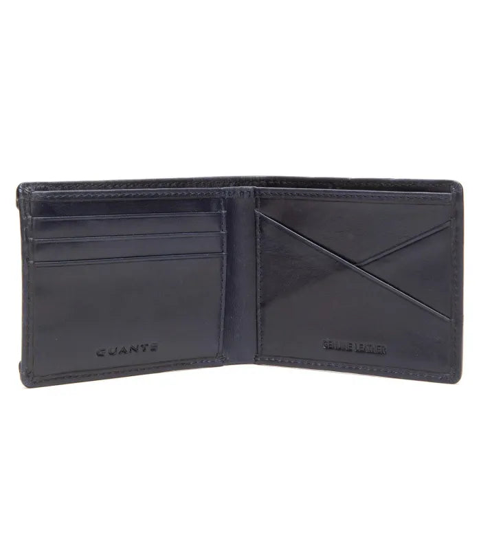 Billetera Hombre Con Tarjetero Azul