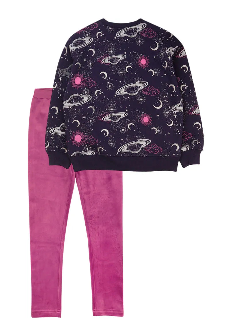 Conjunto Niña Azul Oscuro