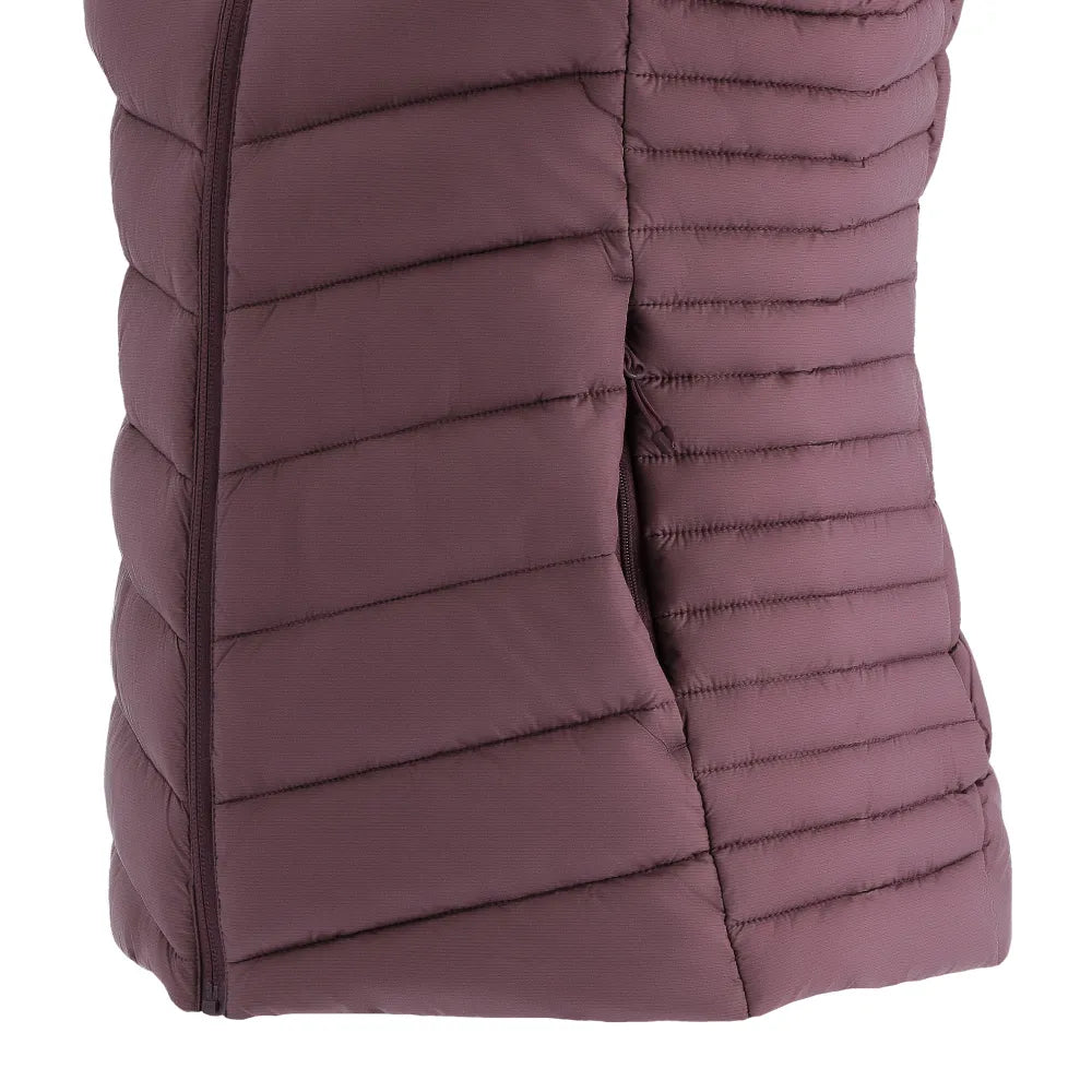 Parka Mujer Térmica Sin Mangas Aki Cerise