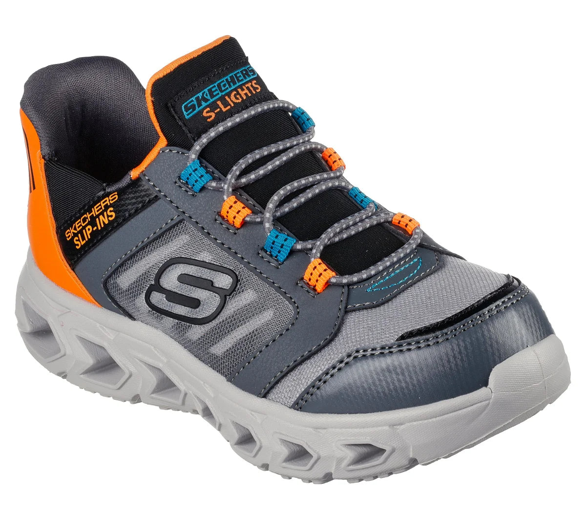 Zapatilla Niño Slip Ins Flash 2.0 Odelux Gris