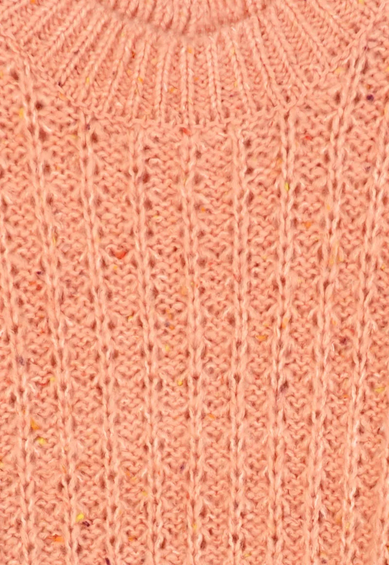 Sweater Niña Rosa Lana