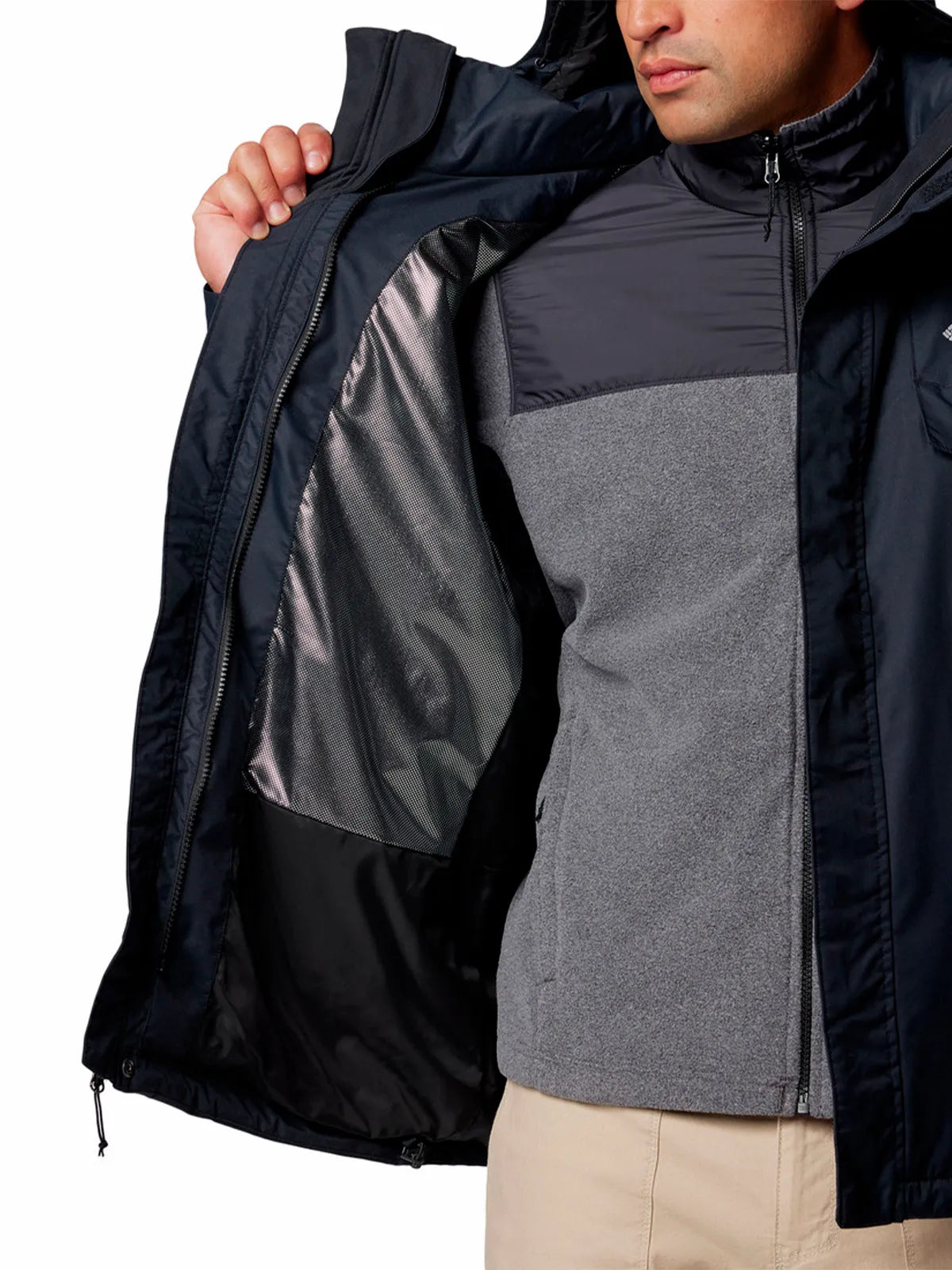 Parka Hombre Bugaboo III Fleece Negro