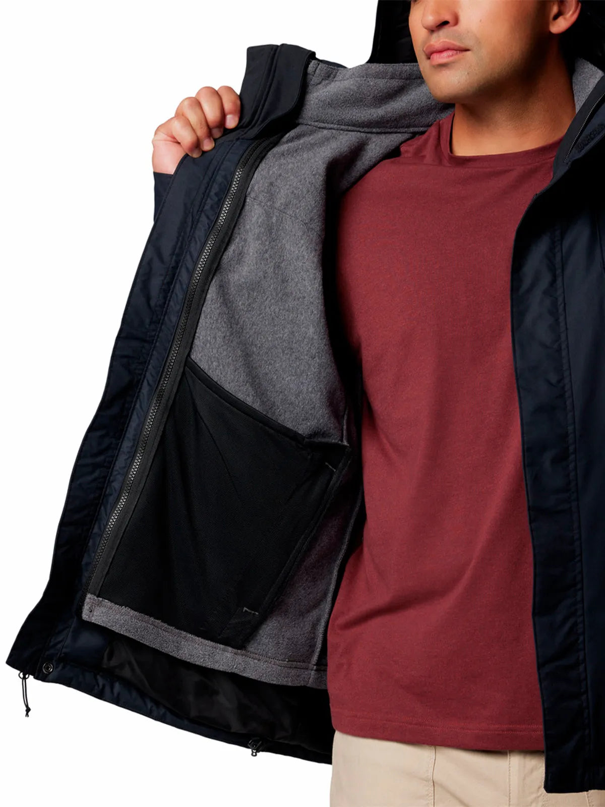 Parka Hombre Bugaboo III Fleece Negro