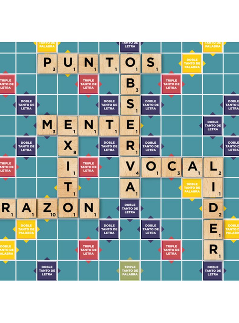 Juego de mesa Clásico Scrabble Madera