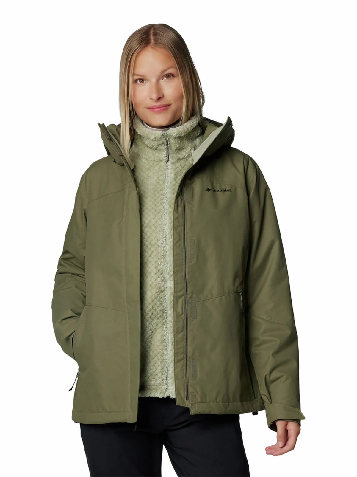 Parka Mujer Bugaboo III Fleece Interchange Verde