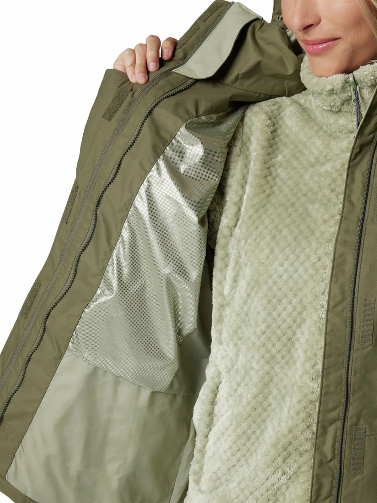 Parka Mujer Bugaboo III Fleece Interchange Verde