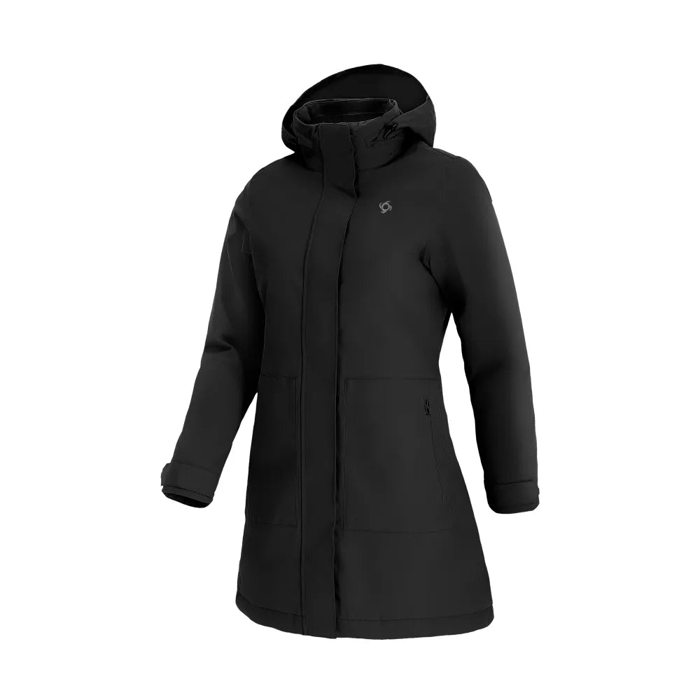 Parka Mujer Abrigo Eva Negro