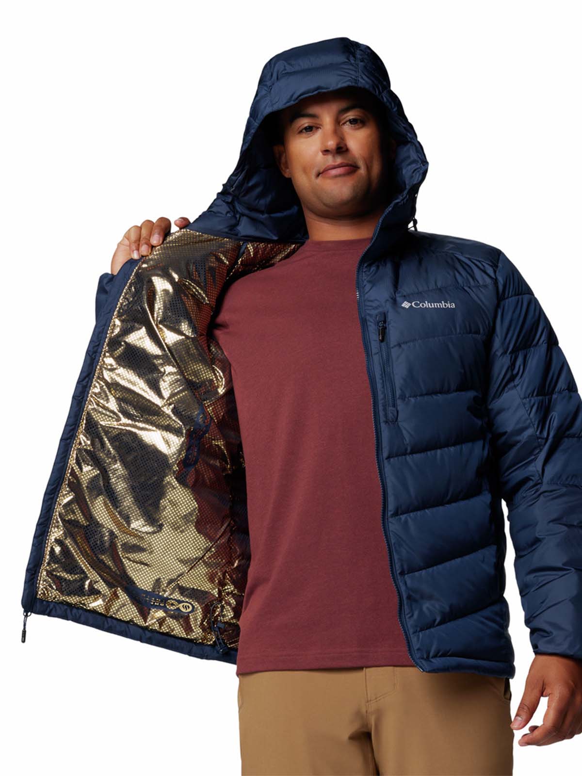 Parka Hombre Labyrinth Loop II Azul