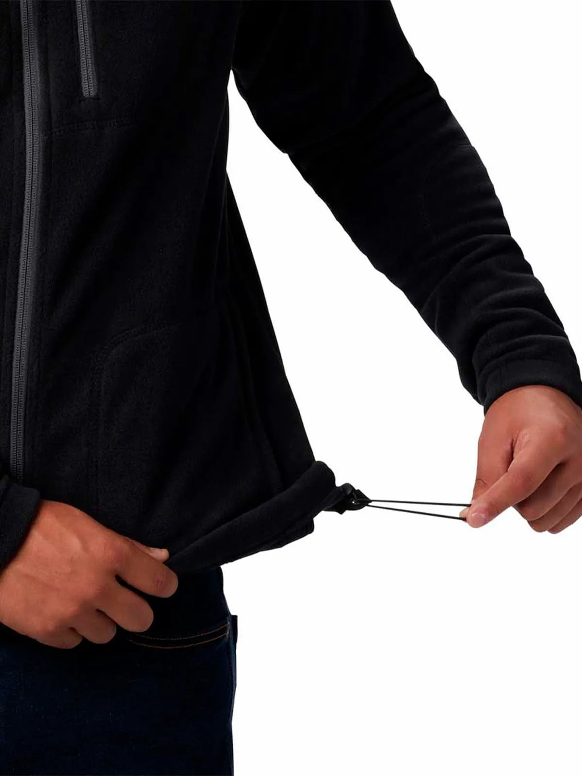 Polar Hombre Fast Trek II Full Zip Negro