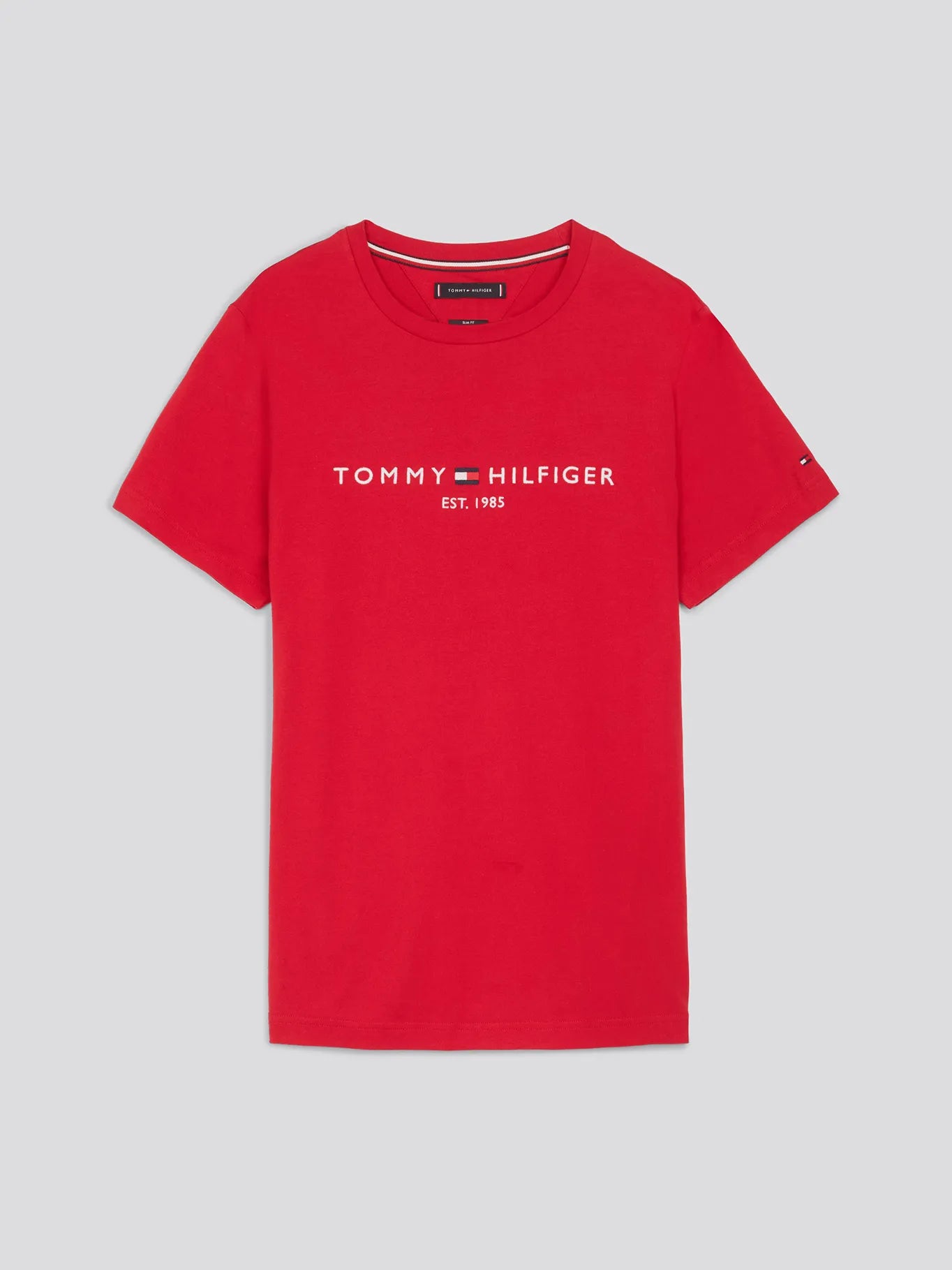 Polera Hombre Organic Cotton Slim Fit Roja
