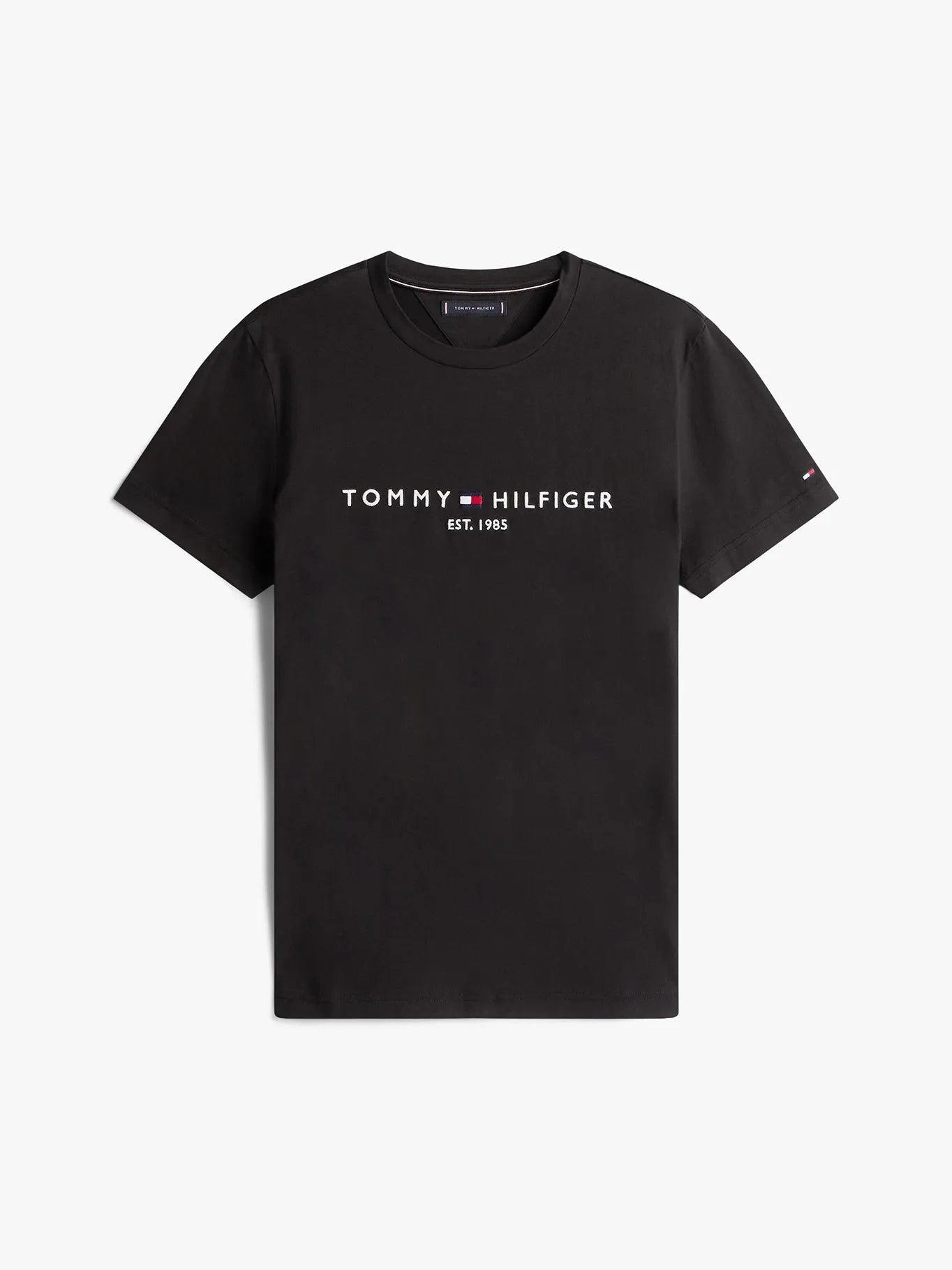 Polera Hombr Im Core Logo Slim Fit Negra