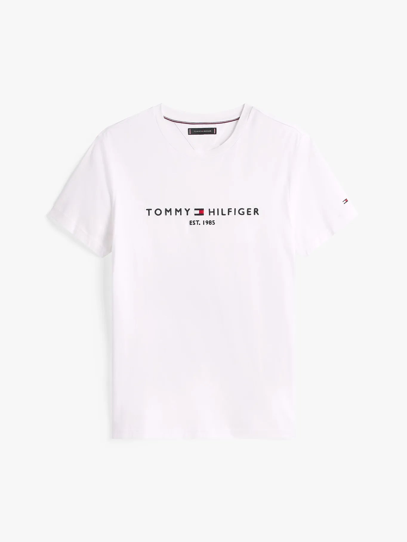Polera Hombre Im Core Logo Slim Fit White