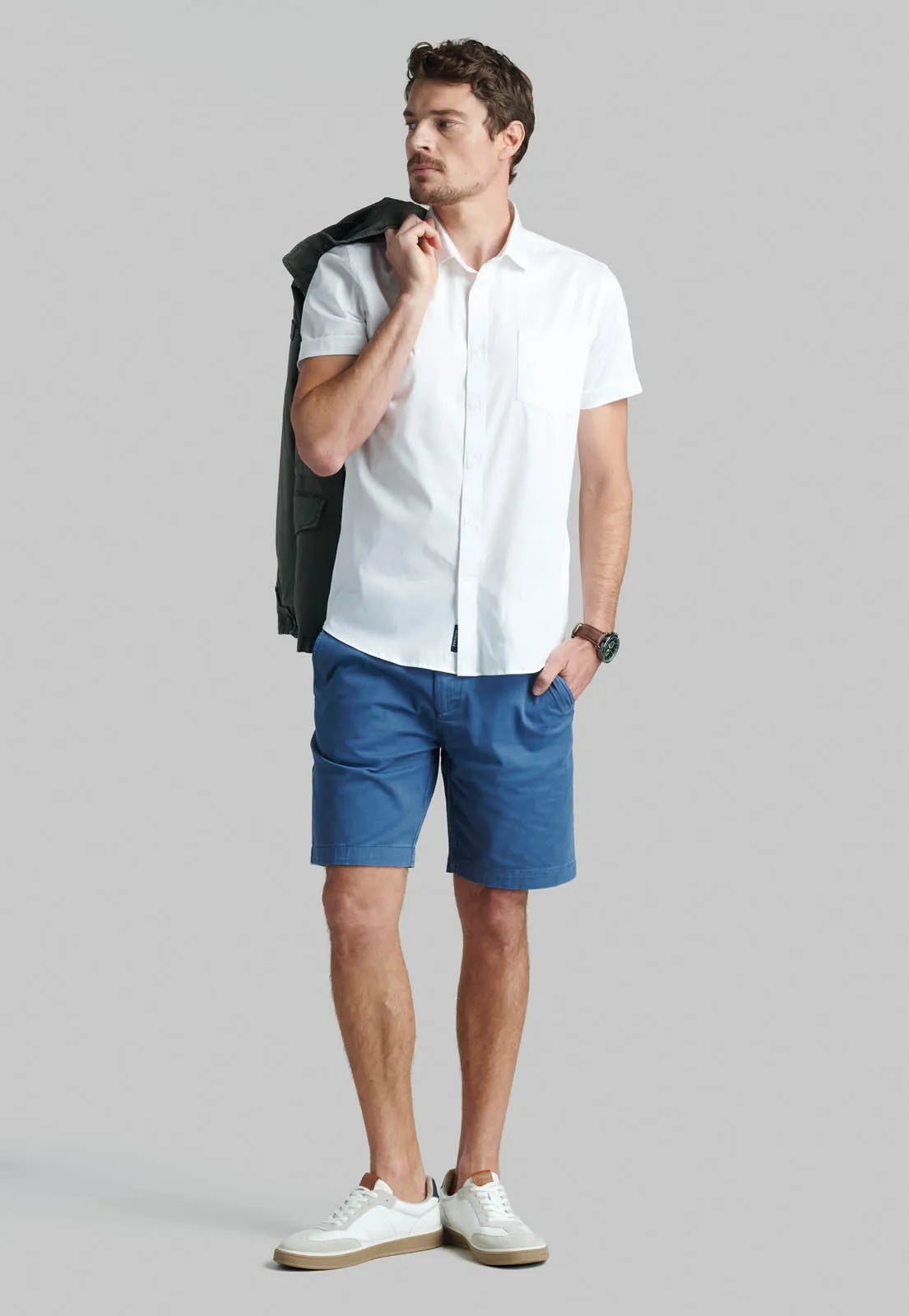 Camisa Hombre Austin White