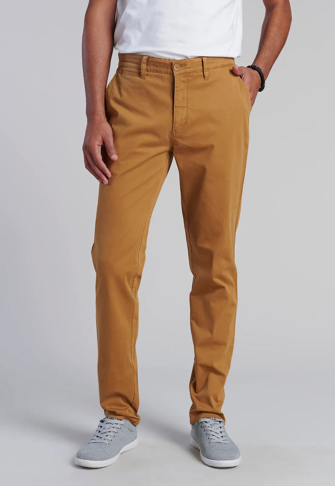 pantalón-hombre-twill-slim-/33-camel-one
