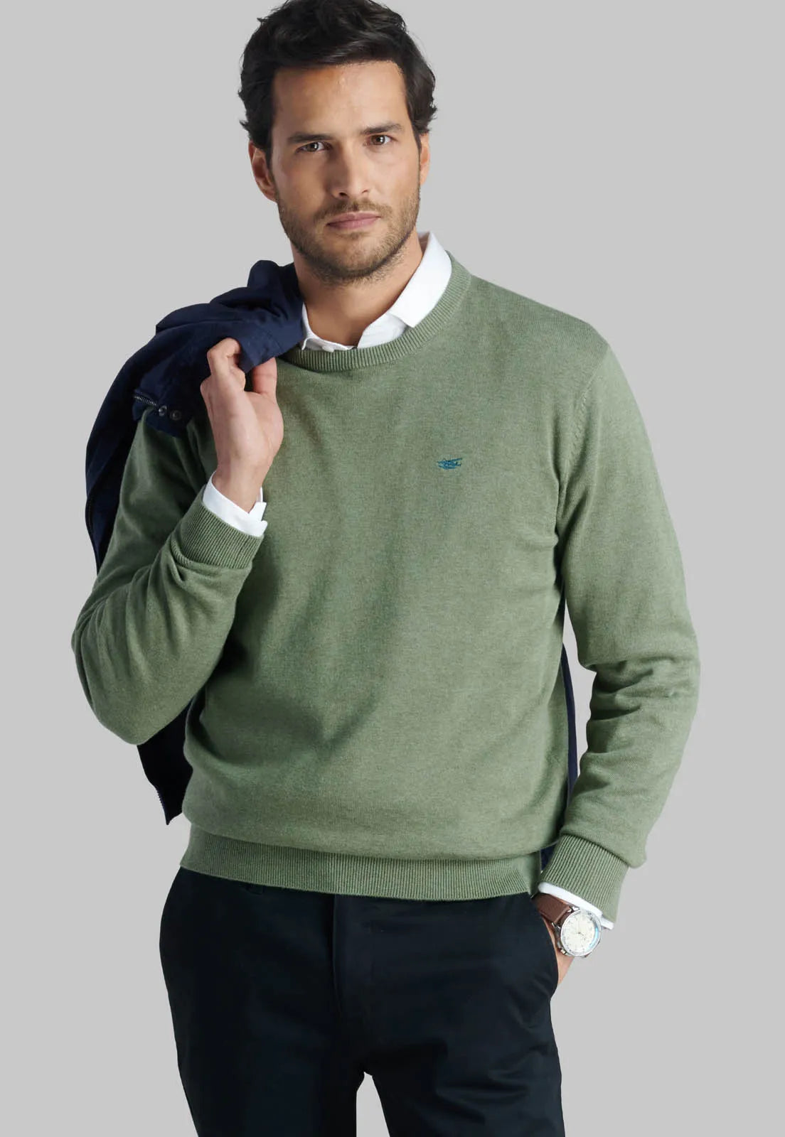 Sweater Hombre Paris Salvia