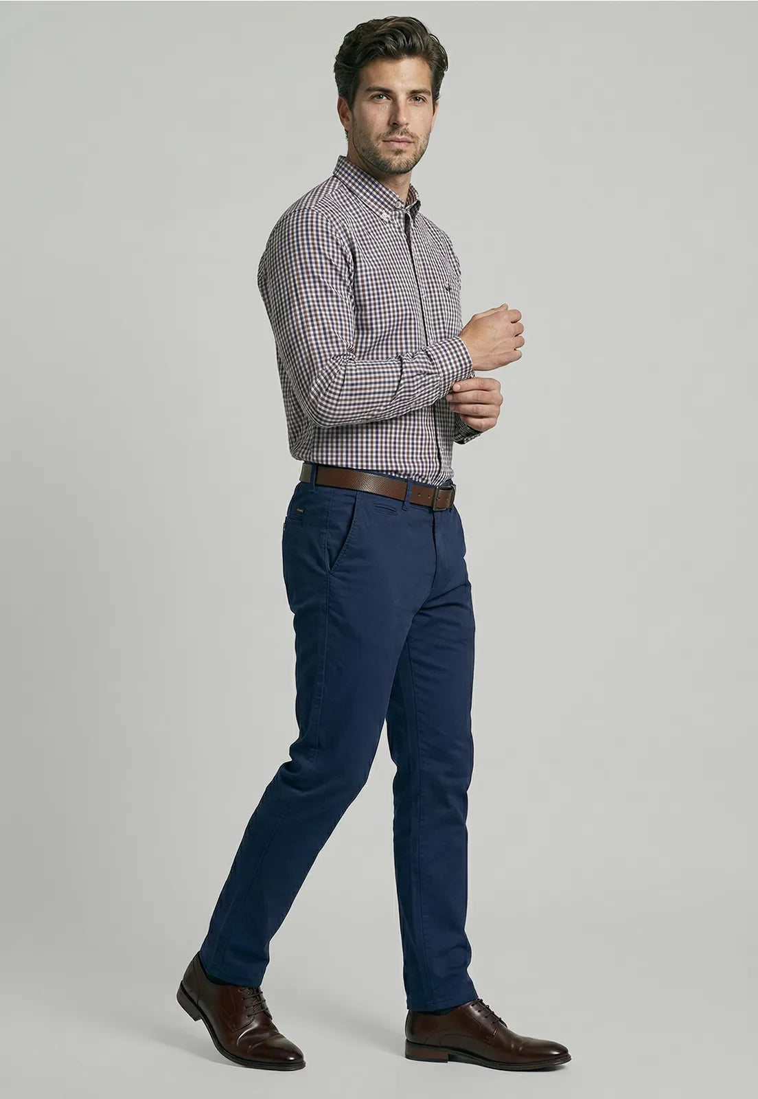 Camisa Hombre Bellevue Brown