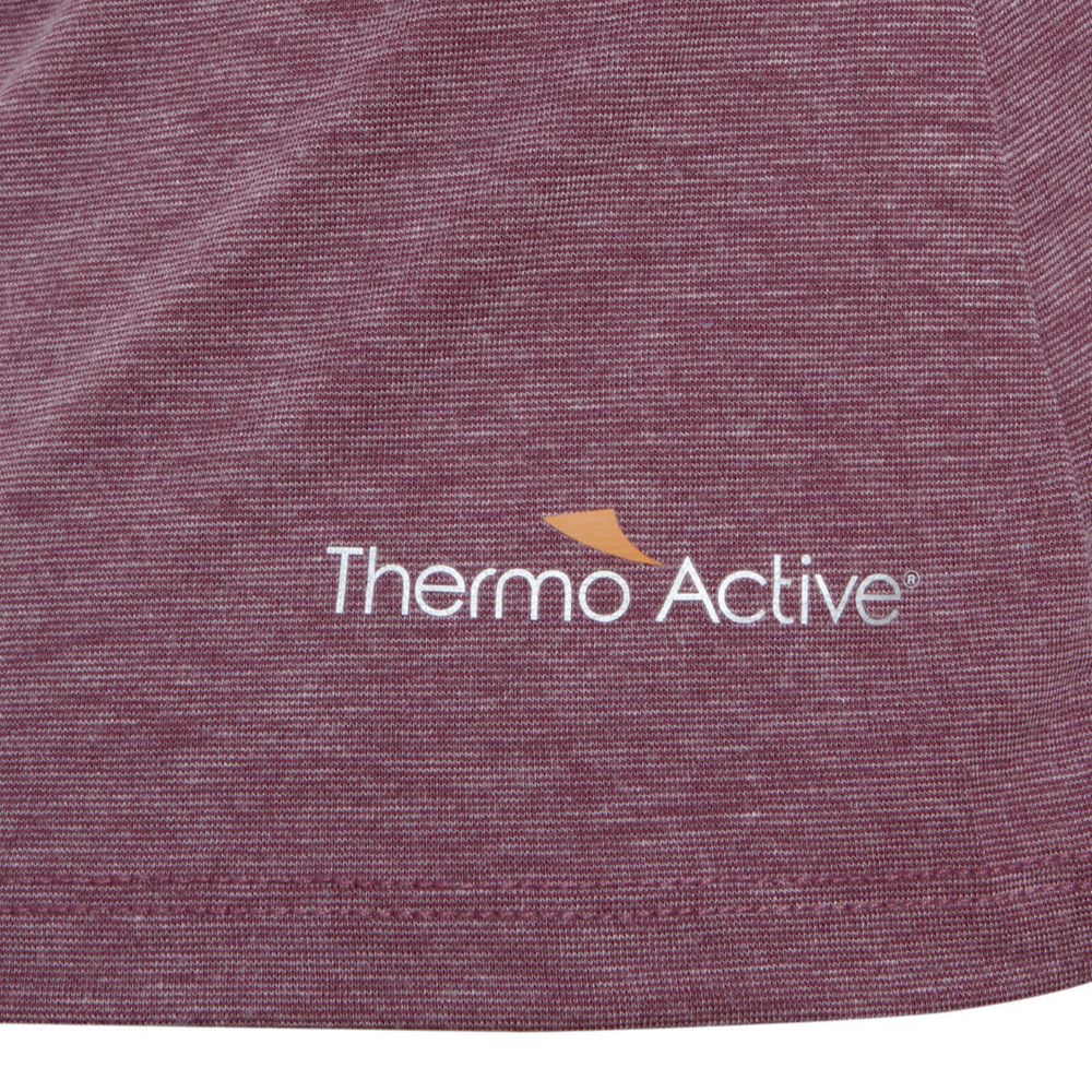 Camiseta Primera Capa Mujer Thermoactive Morado