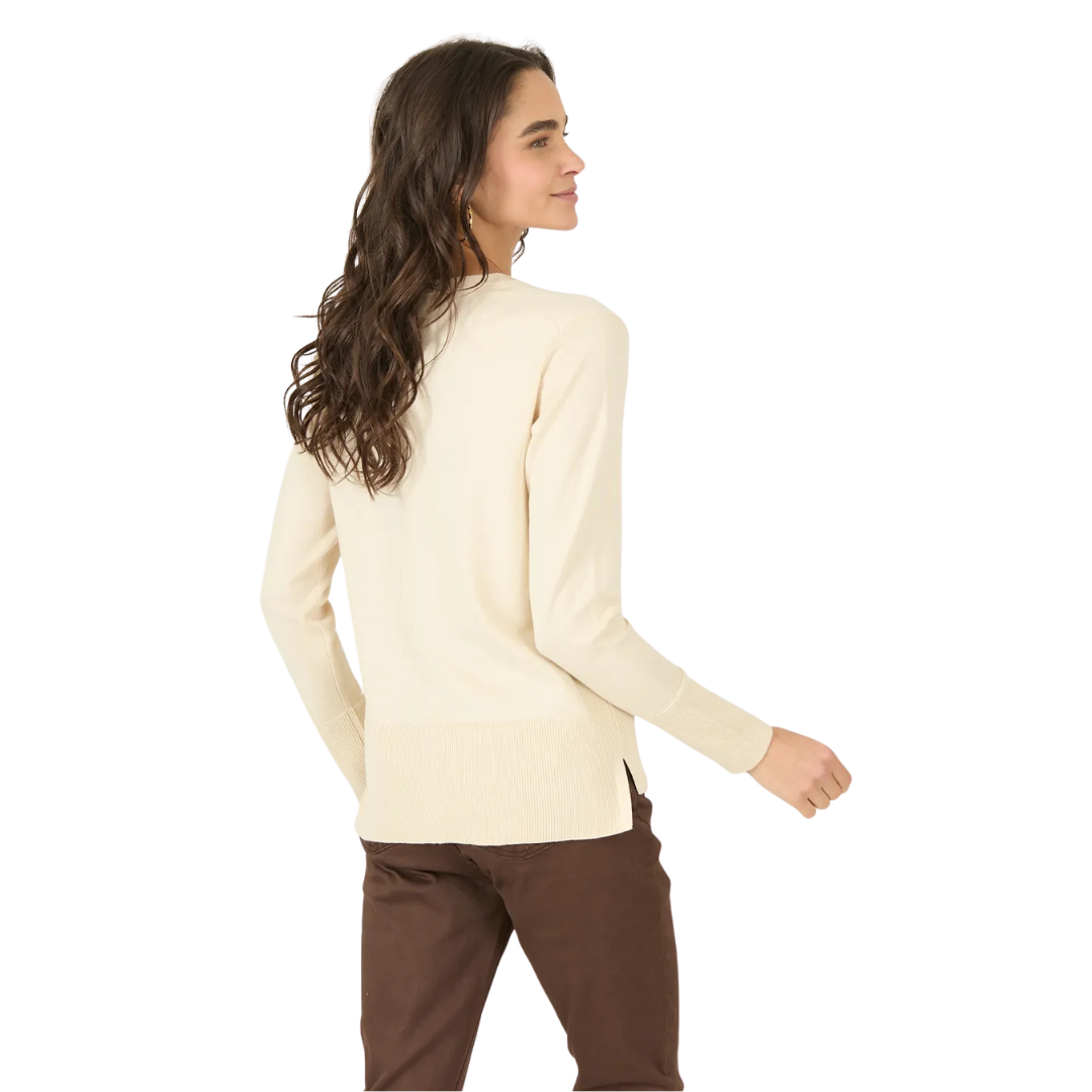 cardigan-mujer-cuello-v-beige