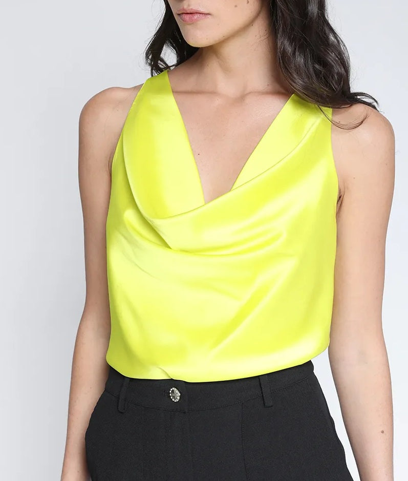 Top Satinado Pistacho