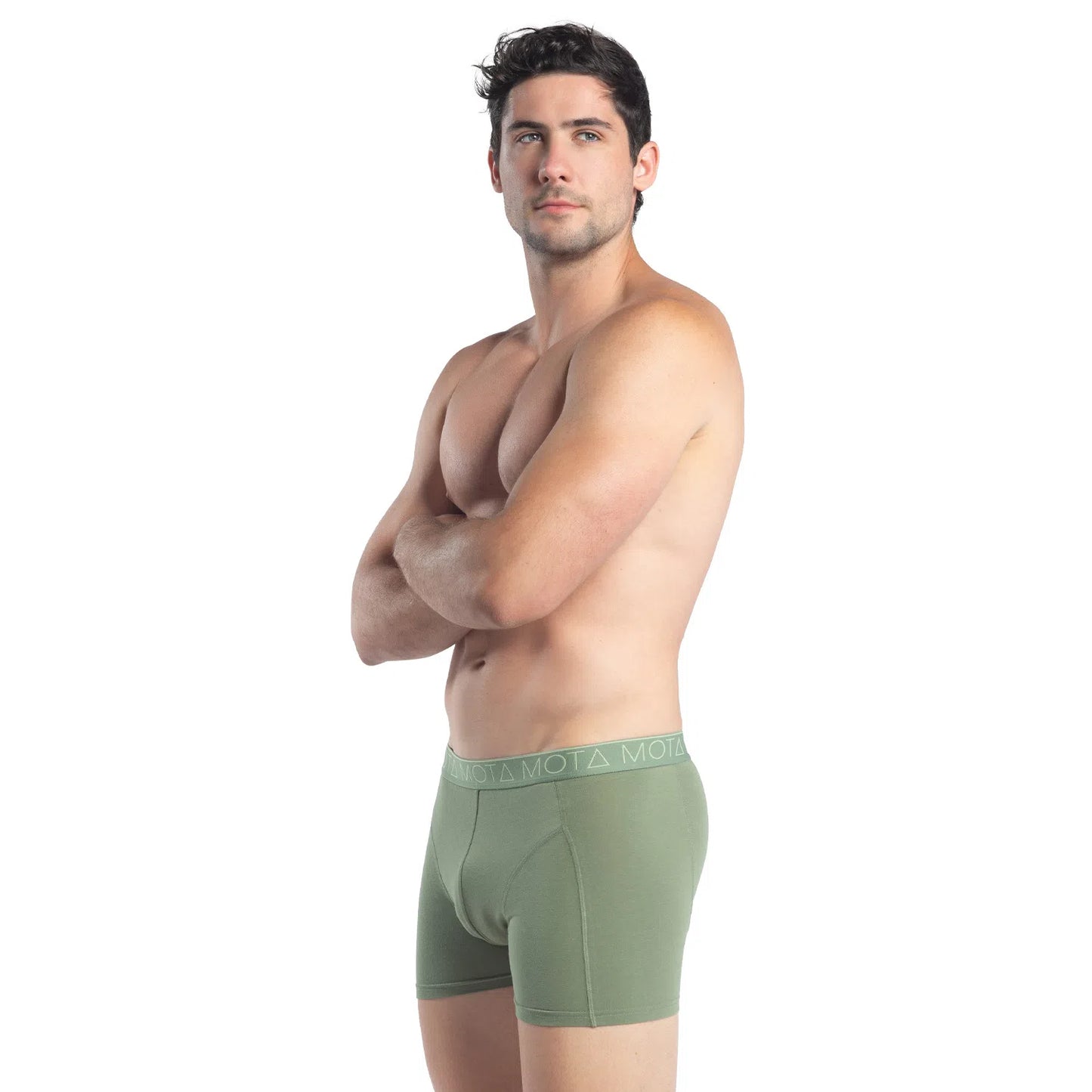 Pack 3 Bóxer Hombre Algodón Verde