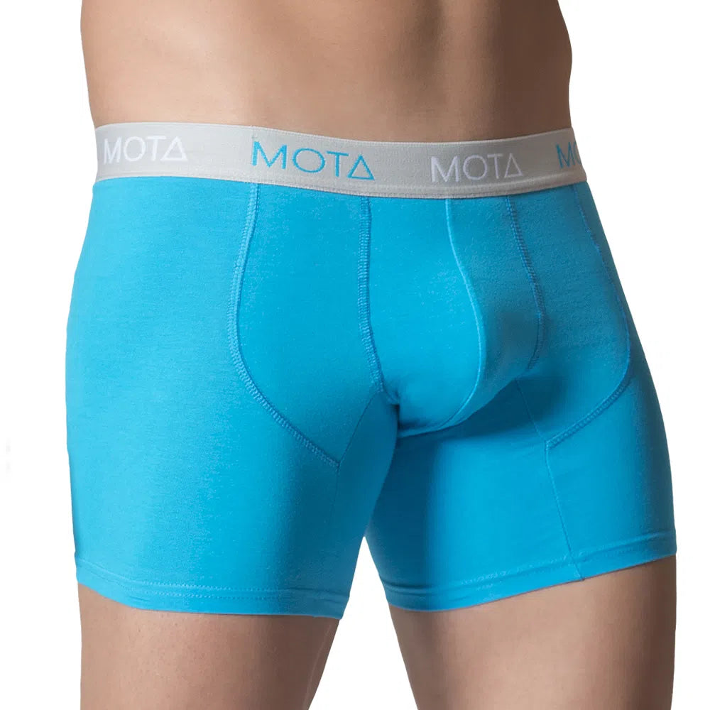 Pack 3 Bóxer Hombre Algodón Azul
