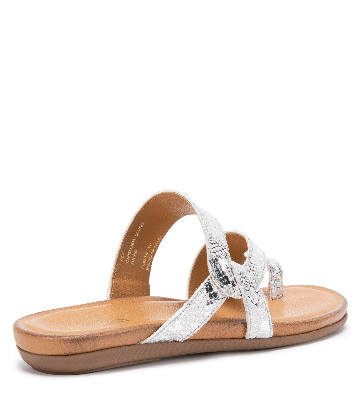Sandalia Mila Plateado