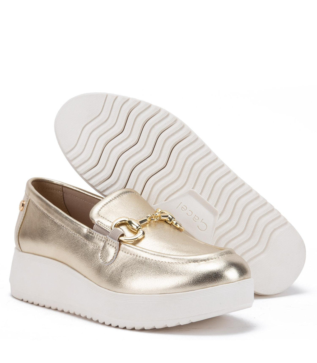 Mocasin Mujer Lydia Champagne
