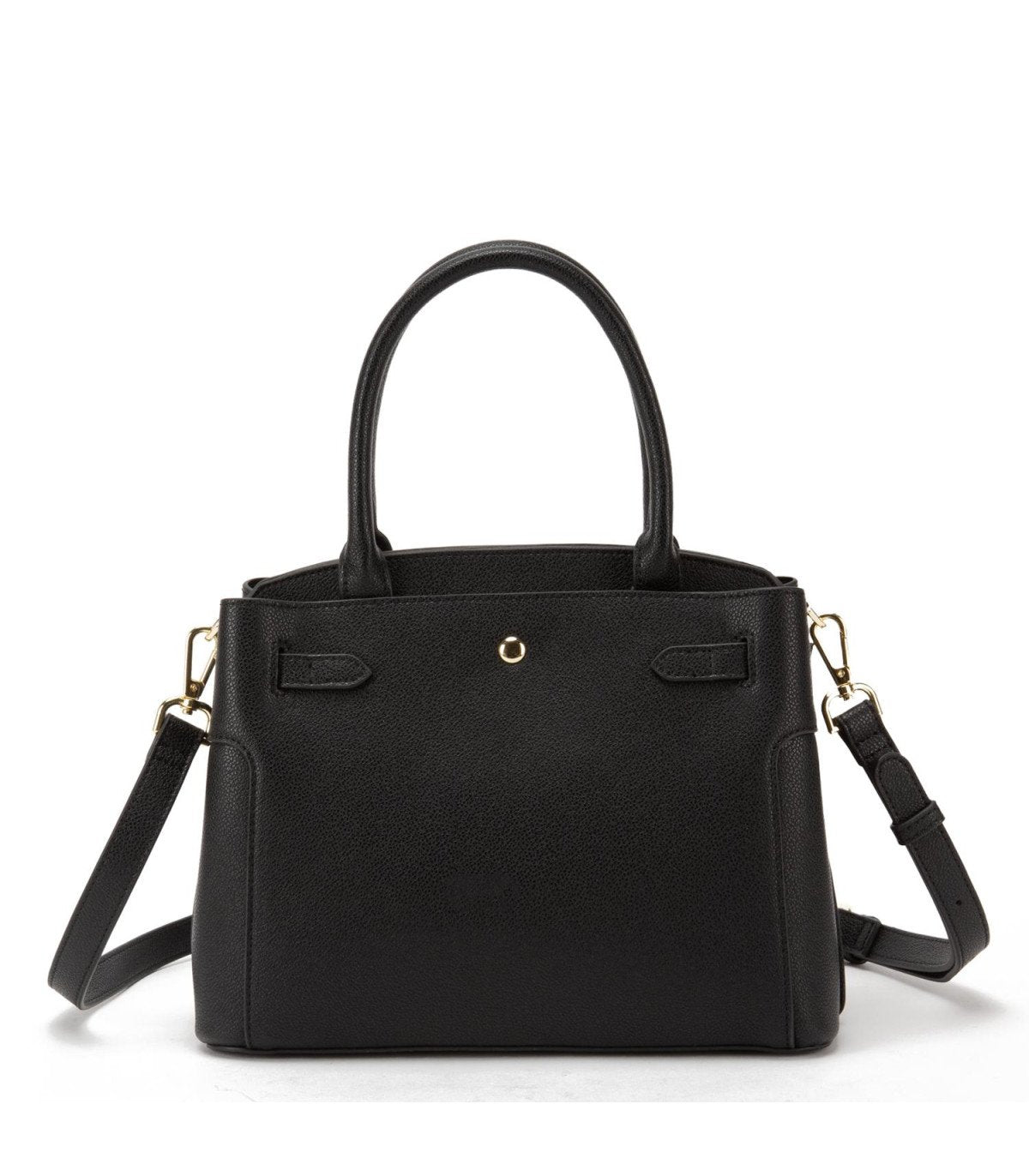 Cartera Mujer Dos Asas Pequeña Negro