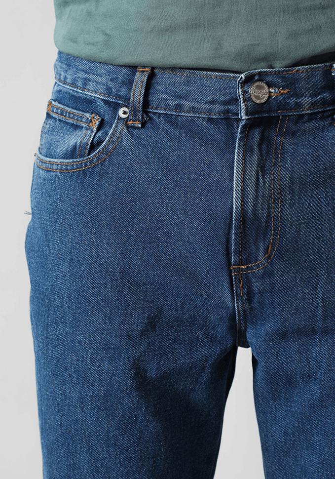 Jeans Hombre Texas Regular Fit Stone Washed
