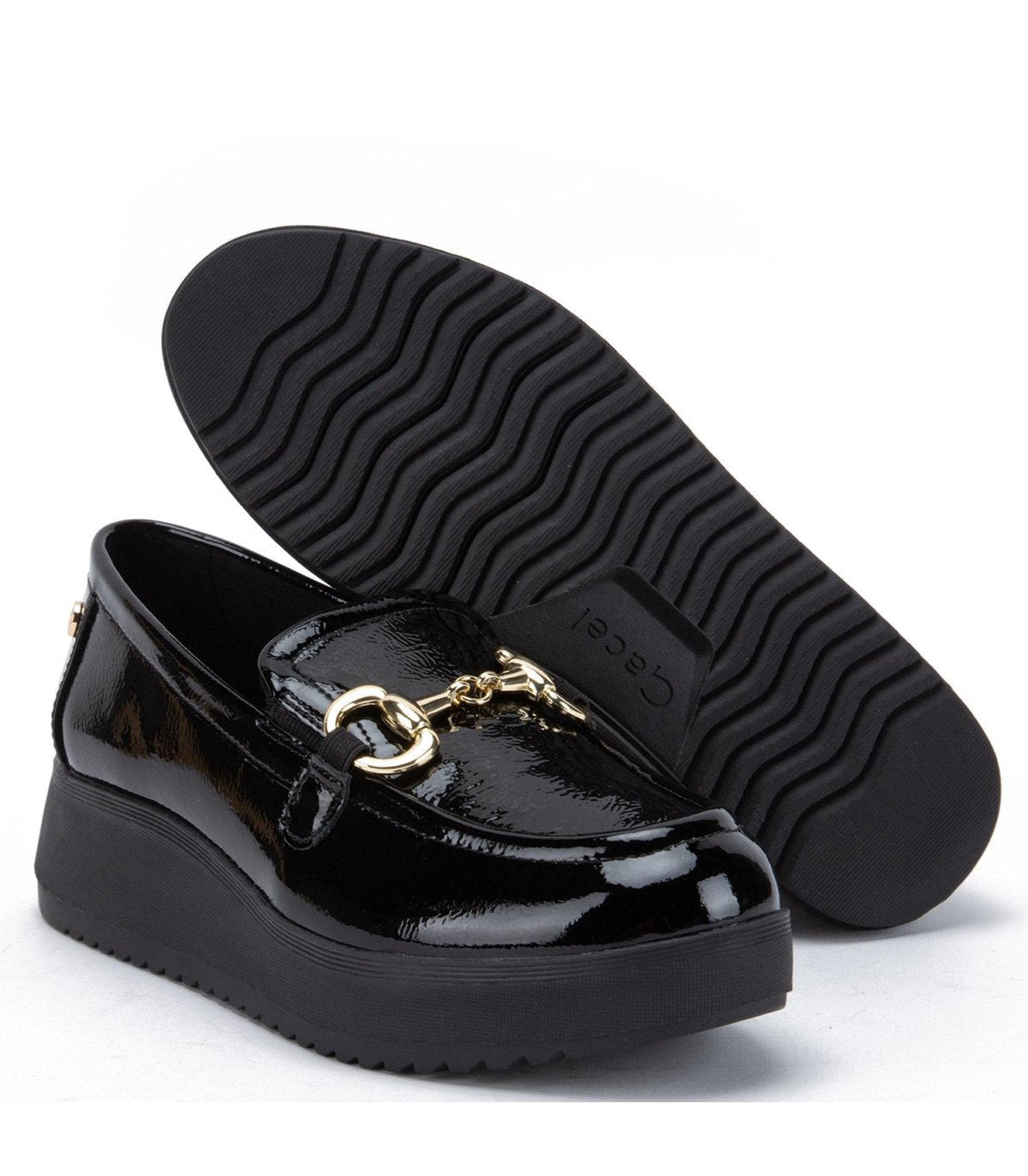 Mocasin Mujer Lydia Negro
